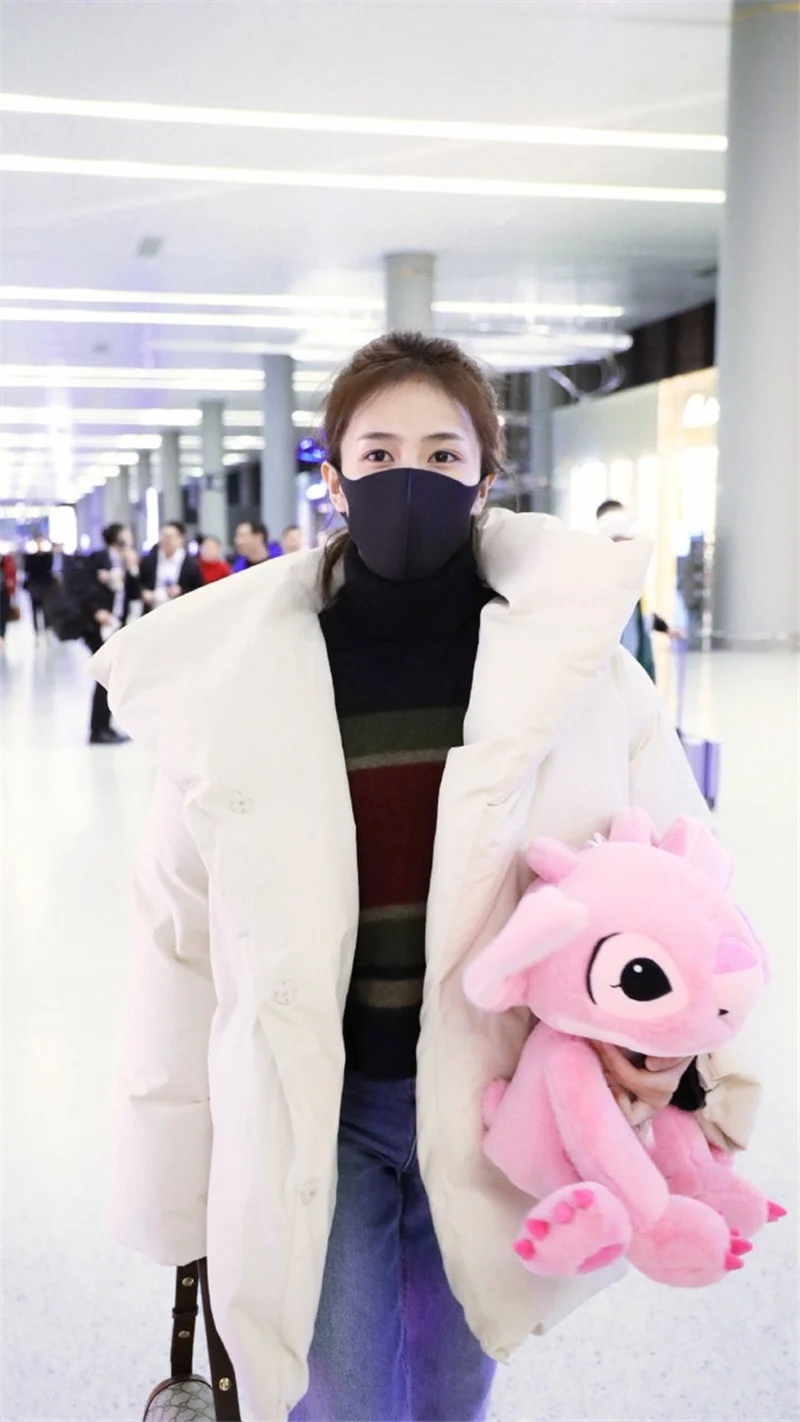 Donsignet Fashion New Solid Long Sleeve Woman Parkas Lamb Wool Coat Thick Woman Parkas