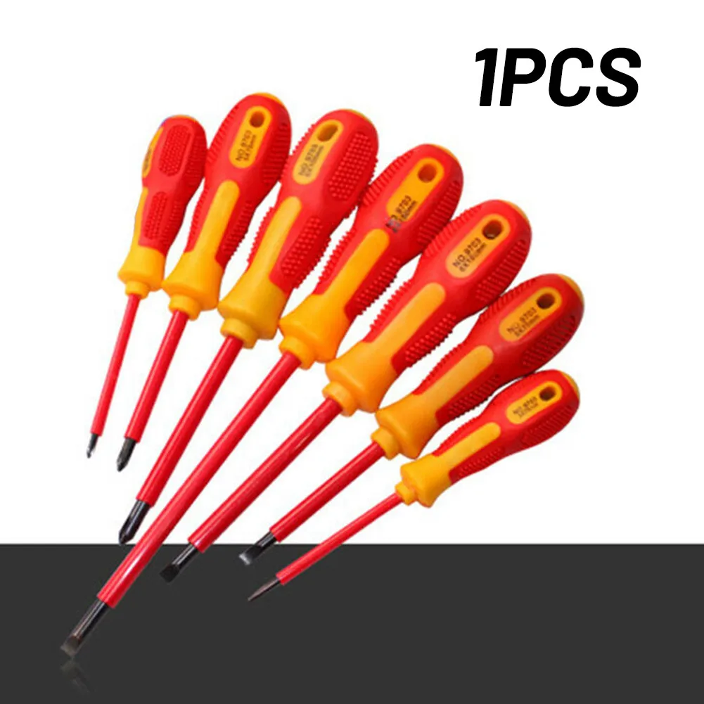

1X Magnetic Electricians Screwdriver Tool 1000V Power Electrical Insulated 2019