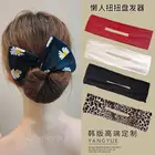 Новинка, зажим для волос ленивый, утюжок для волос, бант, простой темпераментный принт, Шариковая головка, артефакт для волос, вращающаяся повязка на голову, аксессуары для волос