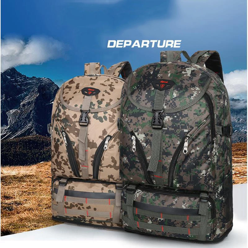 Тактический рюкзак для путешествий на открытом воздухе камуфляжный походный