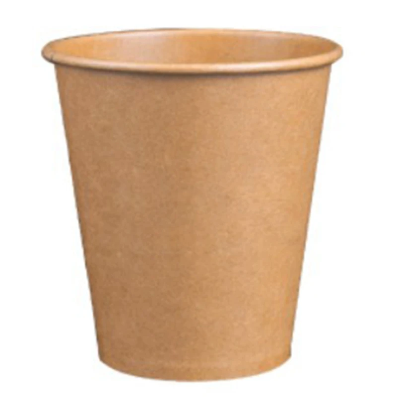 100 шт./упак. Бумага Кофе чашка одноразовая Eco Содружественная Чай с соломкой