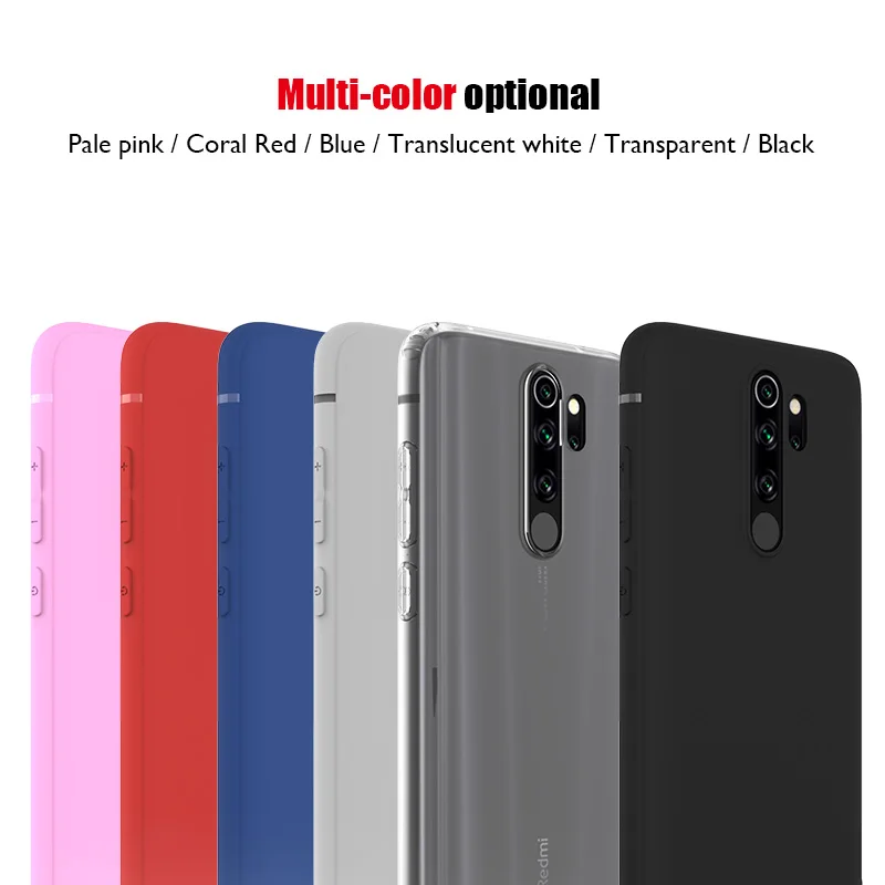 Матовый тонкий чехол для Redmi Note 8 Pro 7 6 pro 5 Redmi 7A 8A 6A K20 высококачественный гибкий мобильный чехол для телефона