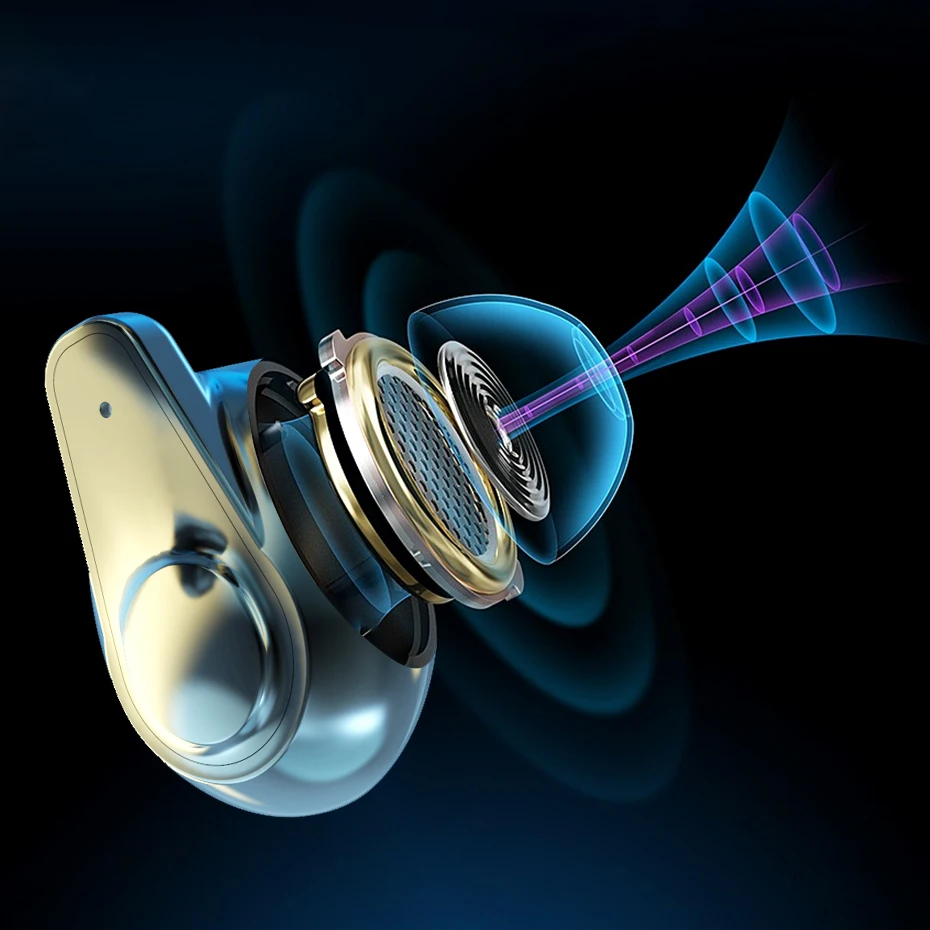 

HIFI Gaming Earphones 9D Stereo 5.1 Bass TWS Bluetooth With Mic Earbuds In Ear Audio LED Touch Gamer Headset Noise Reduction