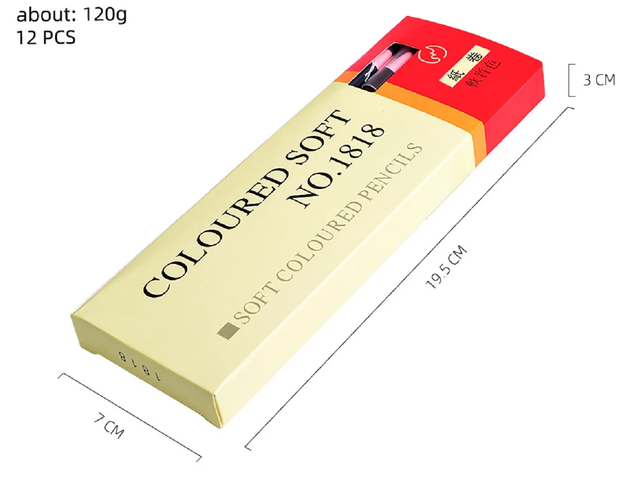 

KZBOY 12pcs ofMicroblading Eyebrow Pencils Colored Soft Cosmetic Pencils for Permanent Makeup