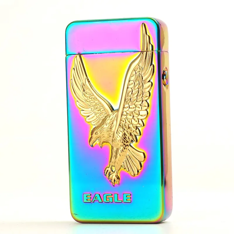 Зажигалка для курения зажигалка с двойной дугой и зарядкой от USB беспламенная