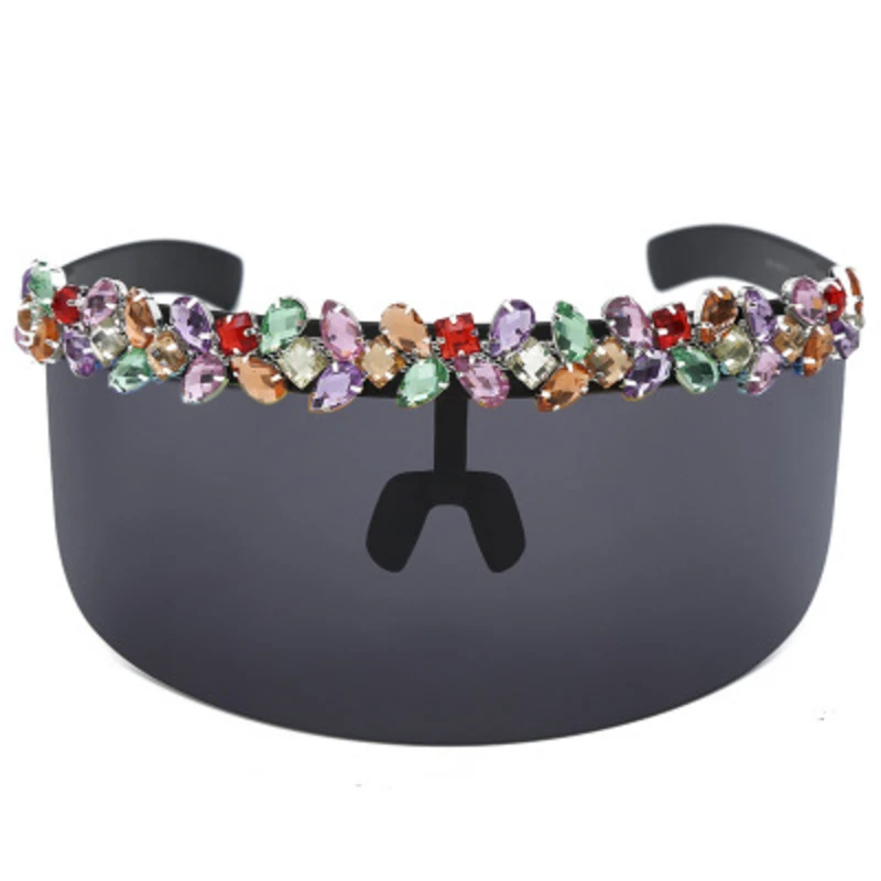 Новые роскошные конфеты цвет стразы женские солнцезащитные очки 2020 бренд