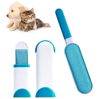 pet hair remover brush dog cat hair remover pet combtool fur brush base double side furniture sofa clothes cleaning lint brush