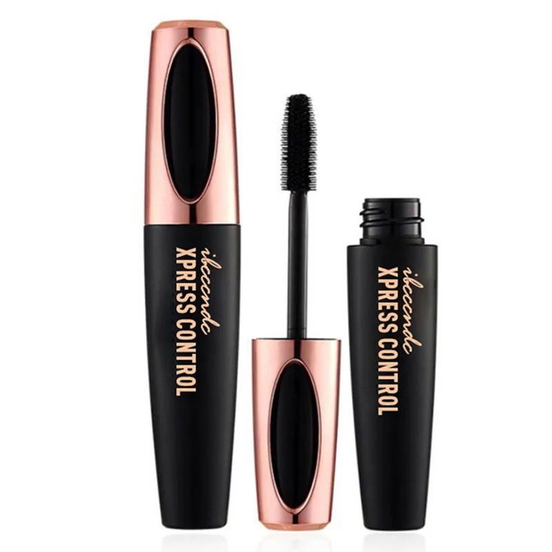 

4D Silk Fiber Eyelash Mascara Extension Makeup Black Waterproof Kit Eye Lashes Make Up Tool MPwell