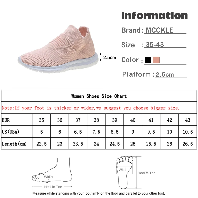 

Woman Autumn Sneaker Women Vulcanized Shoes Knit Female Slip On Flat Shoes Soft Ladies Fashion Casual Women's Footwear
