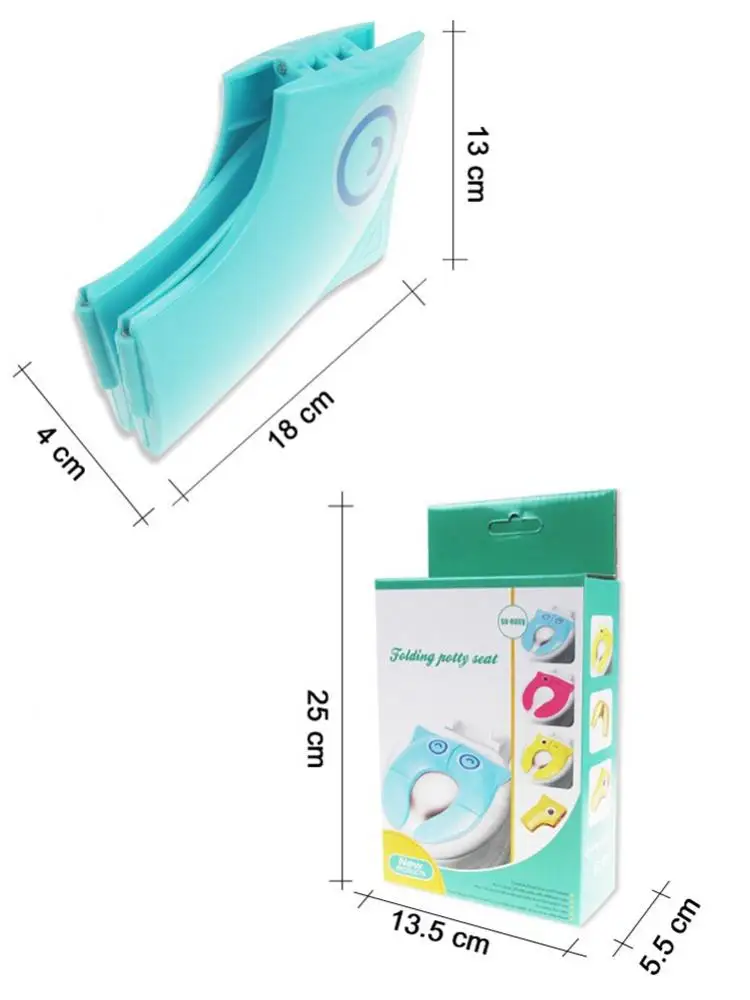 

Baby Travel Folding Potty Seat toddler portable Toilet Training seat children pot chair pad /matchildren urinal cushion