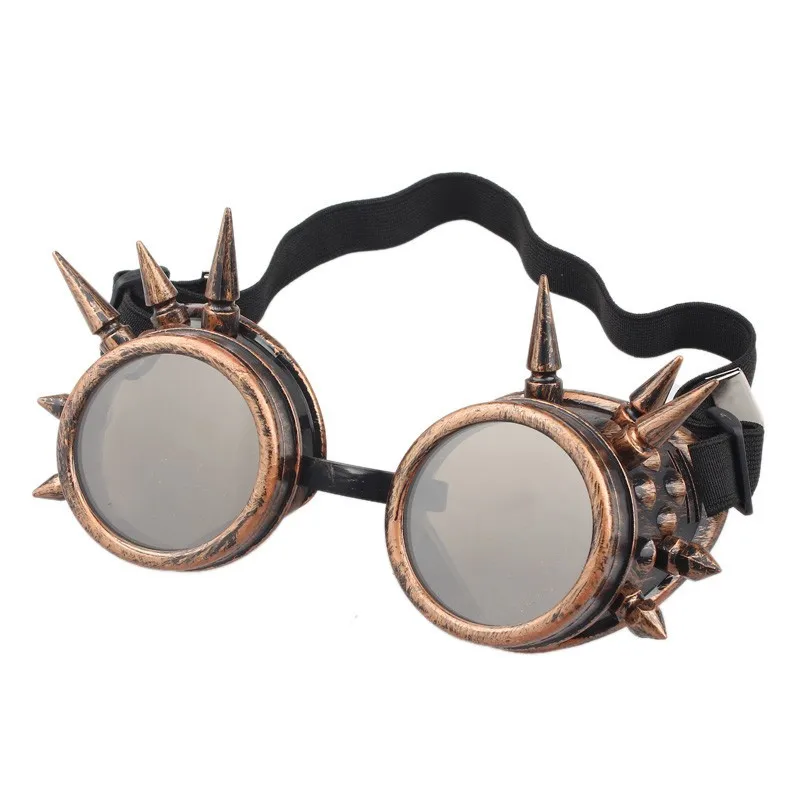 5 Стимпанк Солнцезащитные очки мужские винтажные очки ретро okulary lunette soleil femme zonnebril dames - Цвет линз: 5