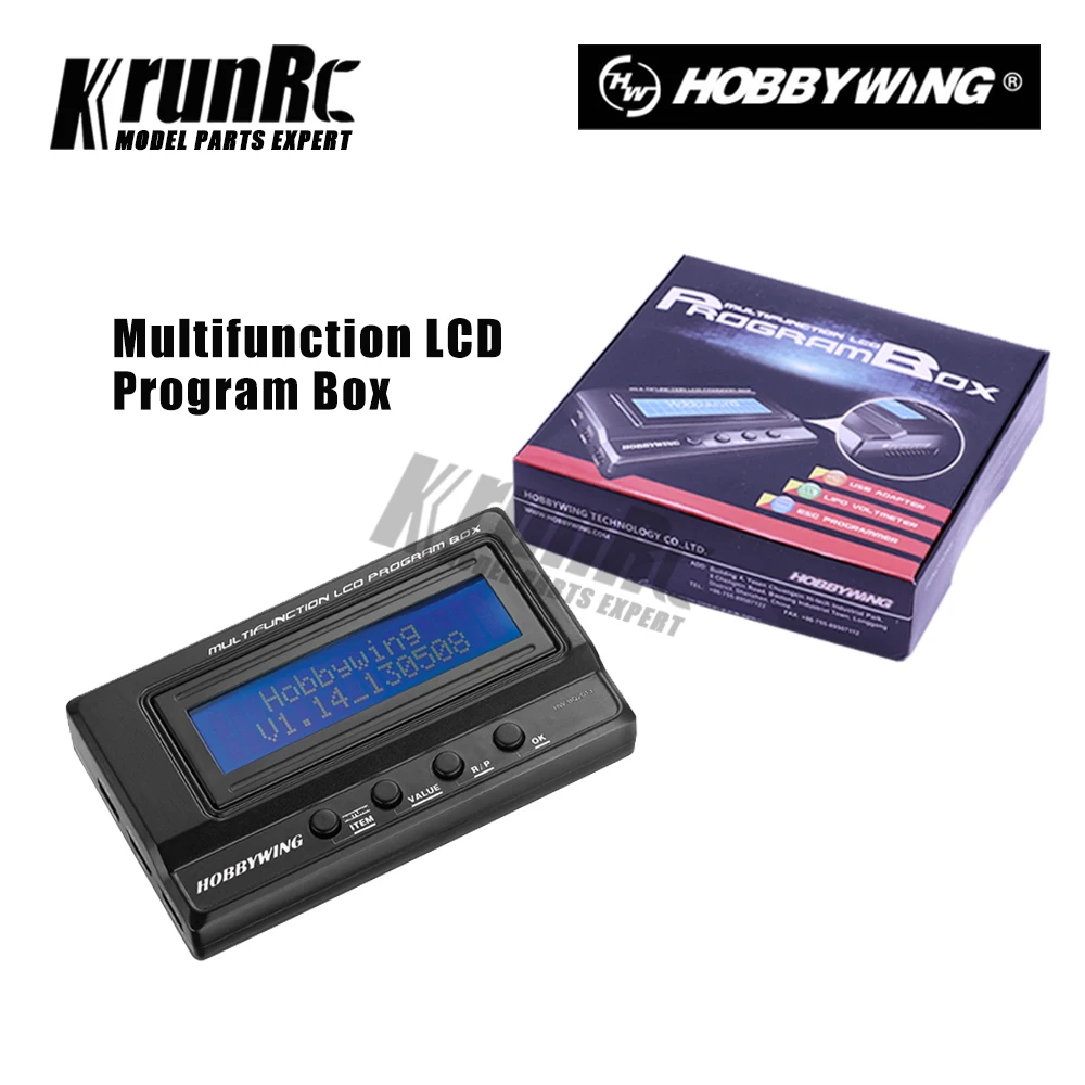 HOBBYWING 3в1 3 в 1 3В многофункциональная lcd программная коробка карта (встроенный w/USB