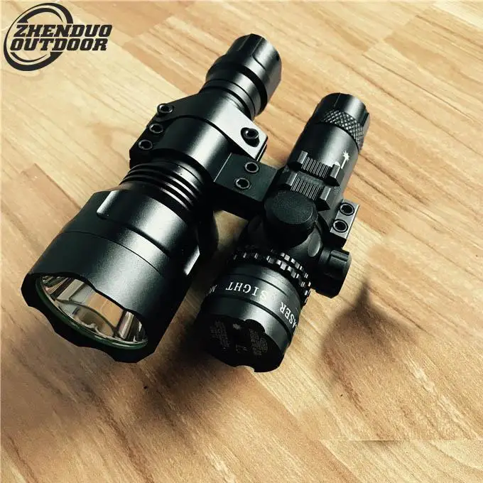 

ZHENDUO OUTDOOR Jinming M4 STD Green Laser with Flashlight