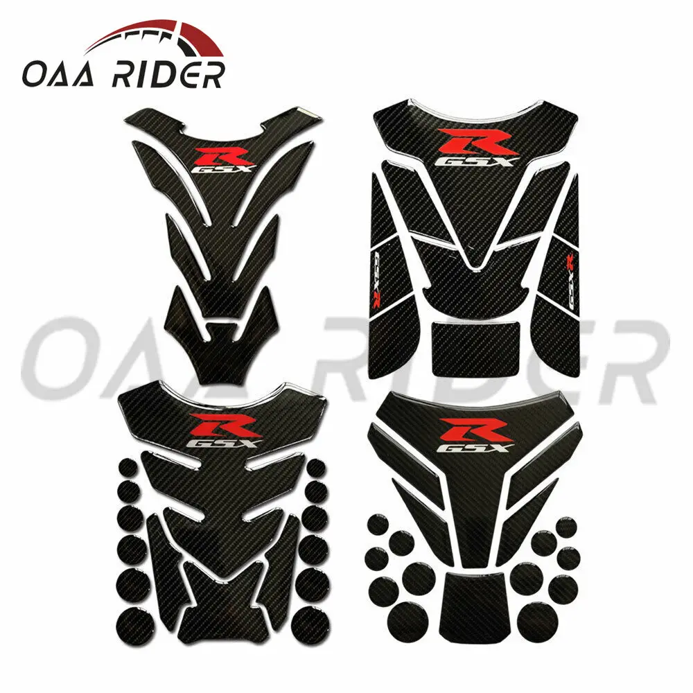 3D углеродного волокна топливного бака Pad Стикеры для Suzuki GSXR600 GSXR750 GSXR1000 GSX-R K1 K3 K4 K5 K6