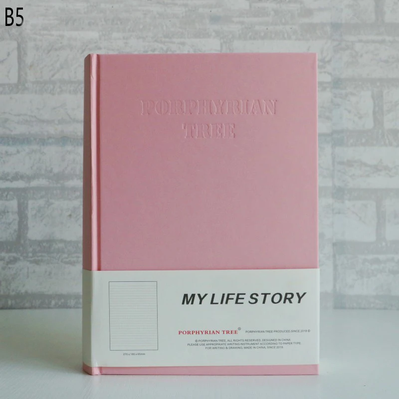 B5 B6 толстый дизайн словаря супер плотная жизнь крафт бумага записная книжка