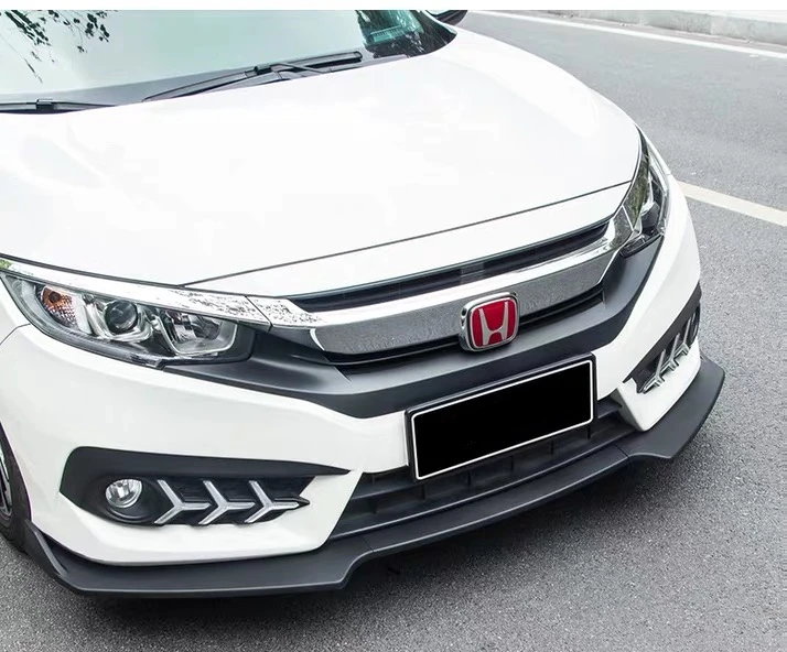 Для Honda Civic Body kit спойлер 2015 2018 для AC ABS задний передний бампер диффузор защитные