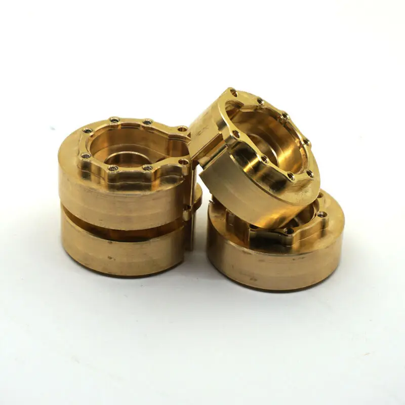 Brass Counterweight Balance Weight Portal Drive Housing For TRX-4 Tire 1/10 RC Traxxas 4 1:10 2PCS/1 Set | Игрушки и хобби