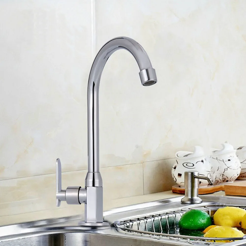 

Quick Opening Hexagonal Stainless Steel Repairing Replacement Parts Home Single Connection Easy Install Rotatable Kitchen Faucet