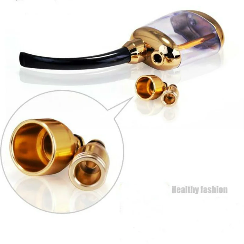 

Portable Water Pipe Shisha Water Pipe Filter Cigarette holder Smoking Tobacco Glass Washboard Bong Snake Decorations Vacation