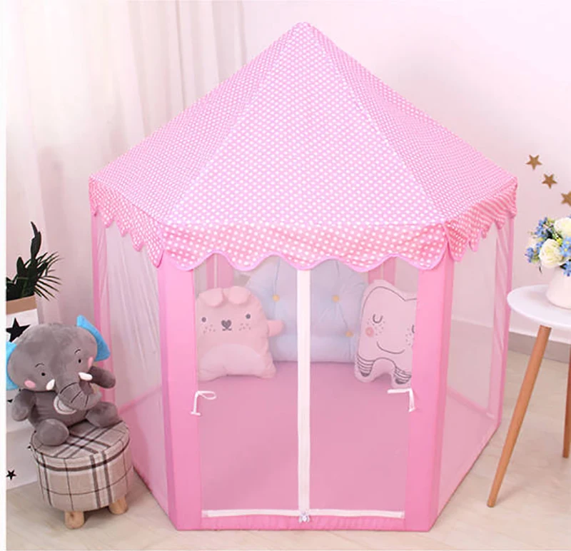 Детский замок игровой домик детский подарок палатка на молнии для пляжа открытом