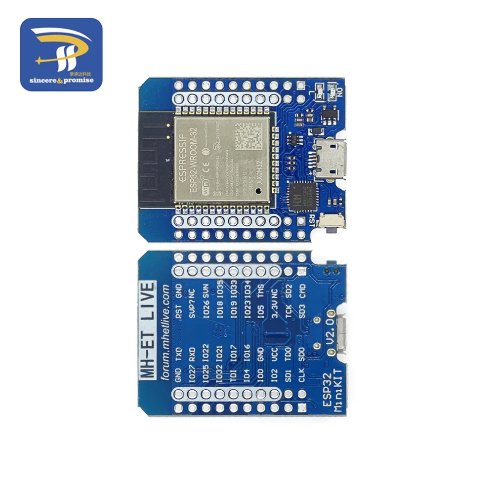 Макетная плата CH9102X CH9102 для Wemos Mini D1 ESP8266 ESP32 модуль Arduino с контактами | Электронные