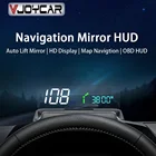 Проектор Vjoycar, зеркальный дисплей HUD с автоматической навигацией, скорость проектора, расход масла, производительность HUD, приложение для IOS и Android, 2021