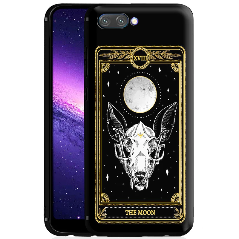 Силиконовый чехол Death Tarot для Huawei Honor V30 30 8 8A 8X 8C 9 9X 10 Note View 20 20S Pro Lite | Мобильные