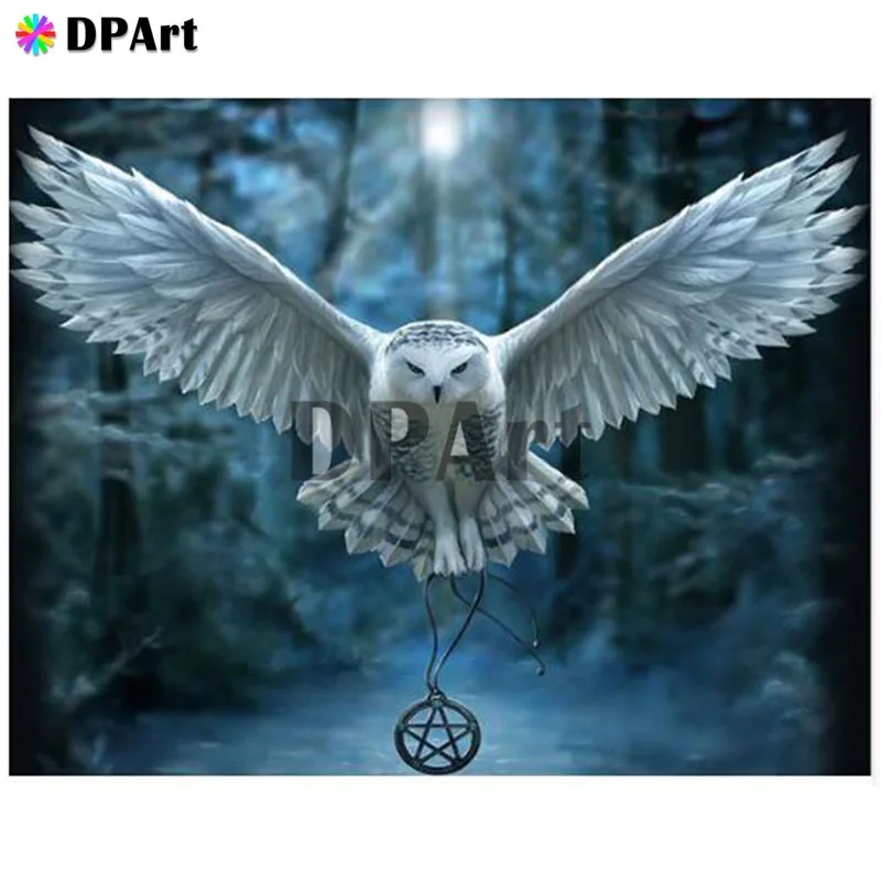 

Diamond Painting 5D Full Square/Round Drill Owl Forest Daimond Embroidery Painting Cross Stitch Mosaic Needlework Picture M790