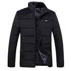 Лидер продаж, мужские зимние куртки и пальто, Мужская парка, плотное теплое однотонное мужское пальто, стеганое пальто, верхняя одежда, ветровки