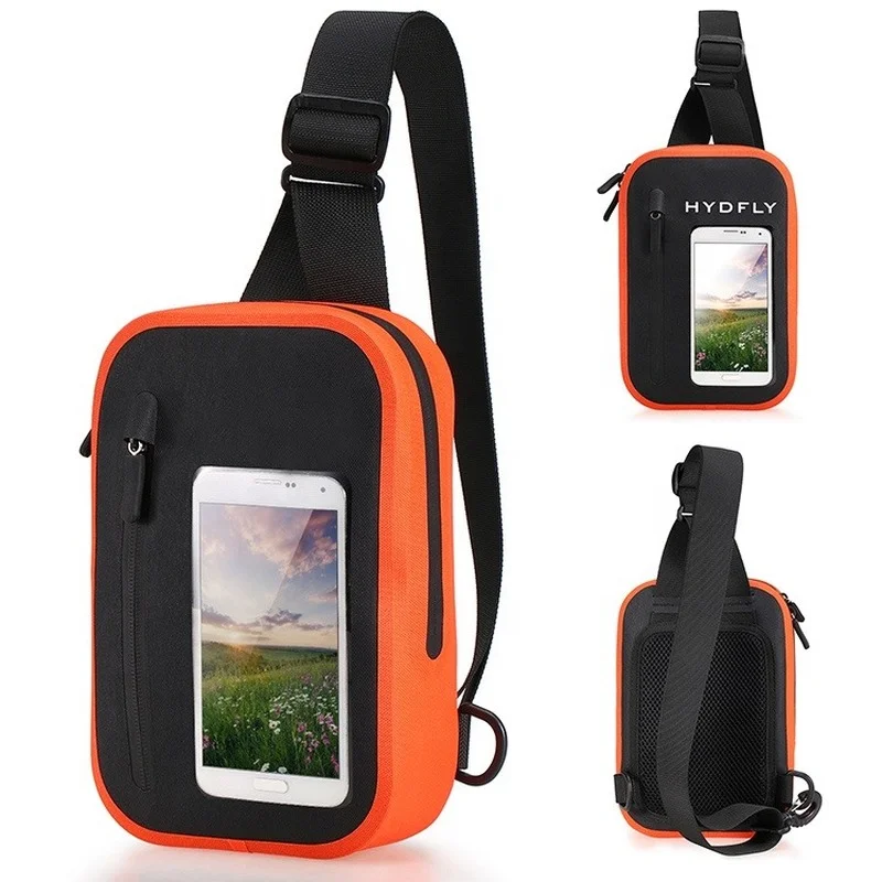 

GAF Waterproof Phone Pouch Dry Bag Shoulder Strap Camping Casual Kayaking Chest Hiking Sling Boating Rafting Swimming Bag