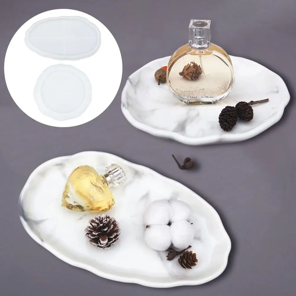 Поделки смоляные блюдо пресс форм овальные круглые силиконовые формы форма для