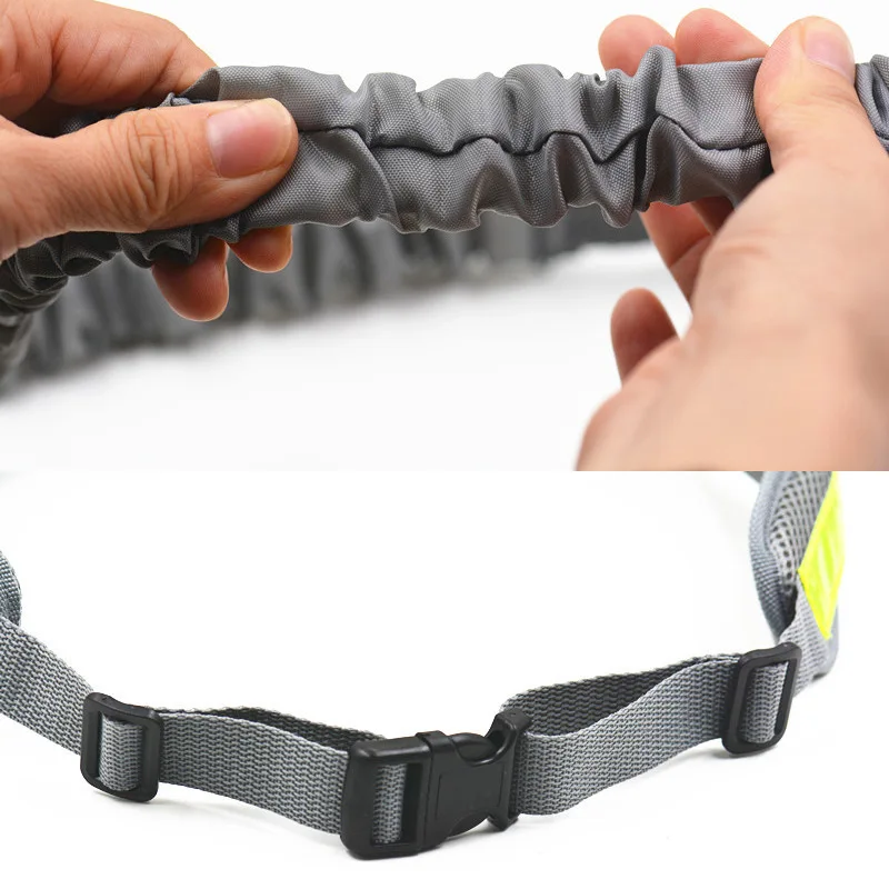 Conjunto de correa para perro, correa el&aacute;stica reflectante para entrenamiento de caminar al aire libre, correr, trotar, suministros para mascotas-2