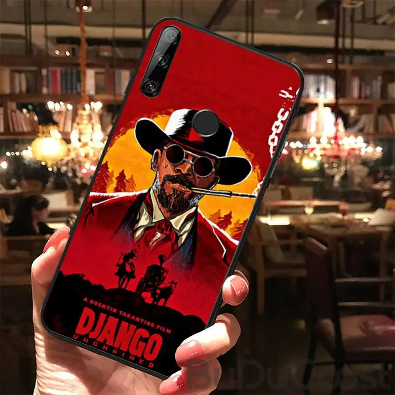 

Riccu Django Unchained movie poster Phone Case For Huawei Y5 Y6 Y7 Y9 Prime Pro II 2019 2018 Honor 8 8X 9 lite View9