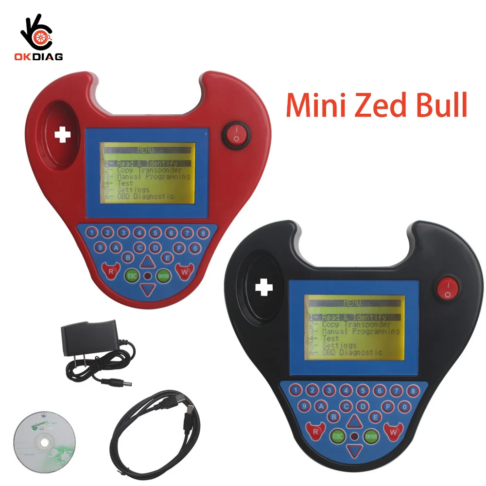 Программатор карманного типа ZedBull V508 мини-ключ транспондера без токенов входа