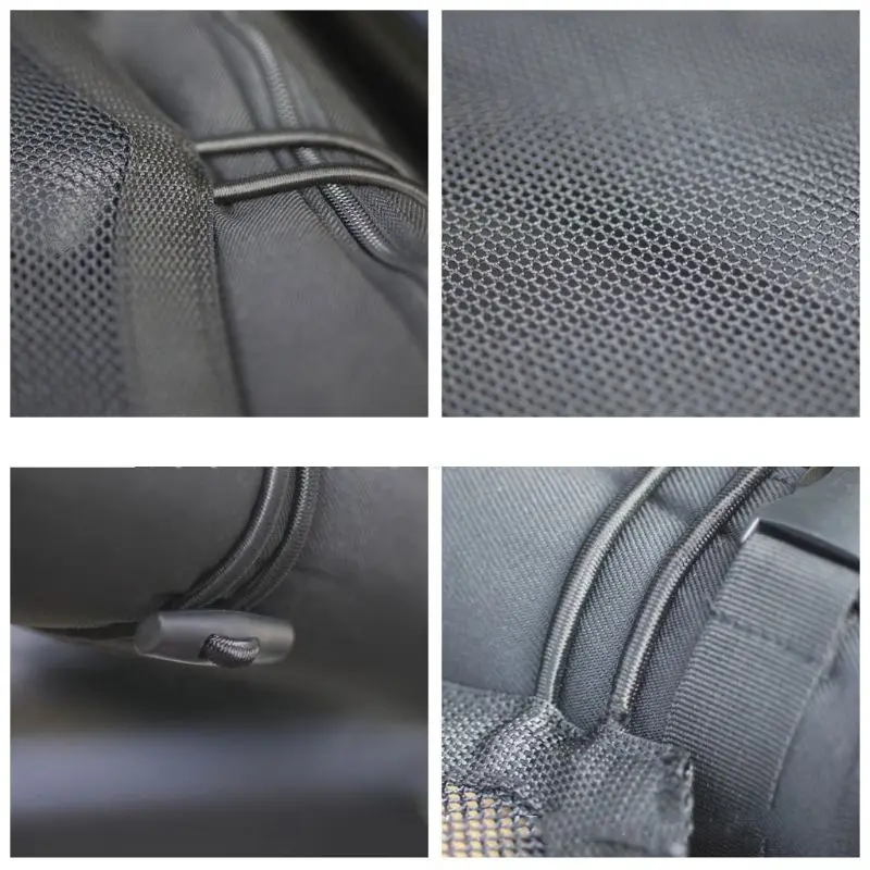 

American Flag Printed Sunshade Mesh Shade Top Cover Anti-UV Protection Sun Blocker for 4-Door Jeep-Wrangler Car Models