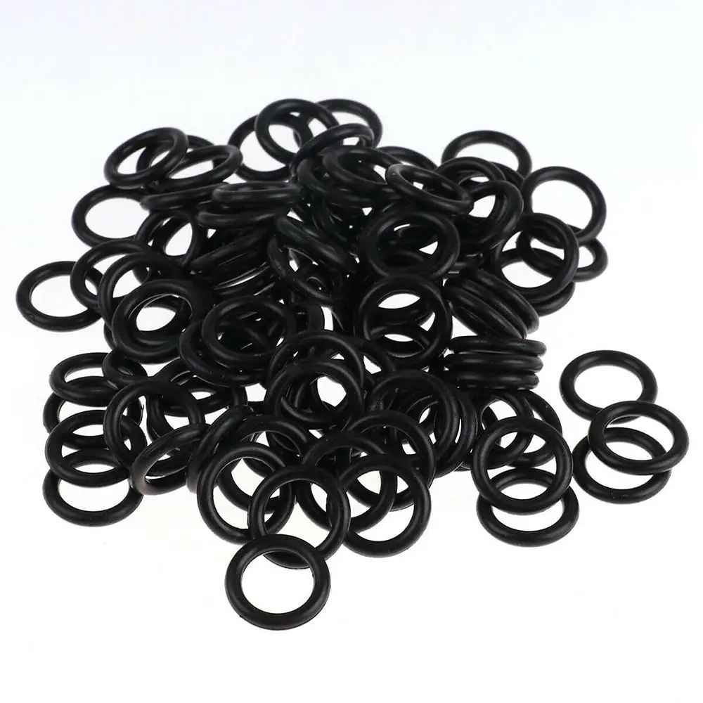 Черные уплотнительные кольца для мойки высокого давления 50 шт. 1/4 дюйма резиновые