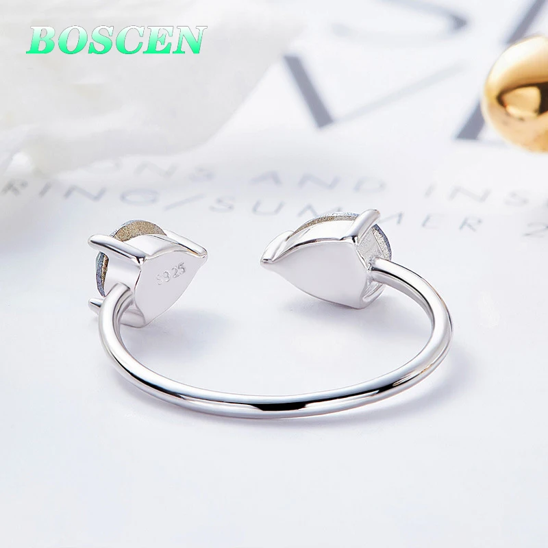 Женское кольцо из серебра 925 пробы с австрийским кристаллом|Кольца| |