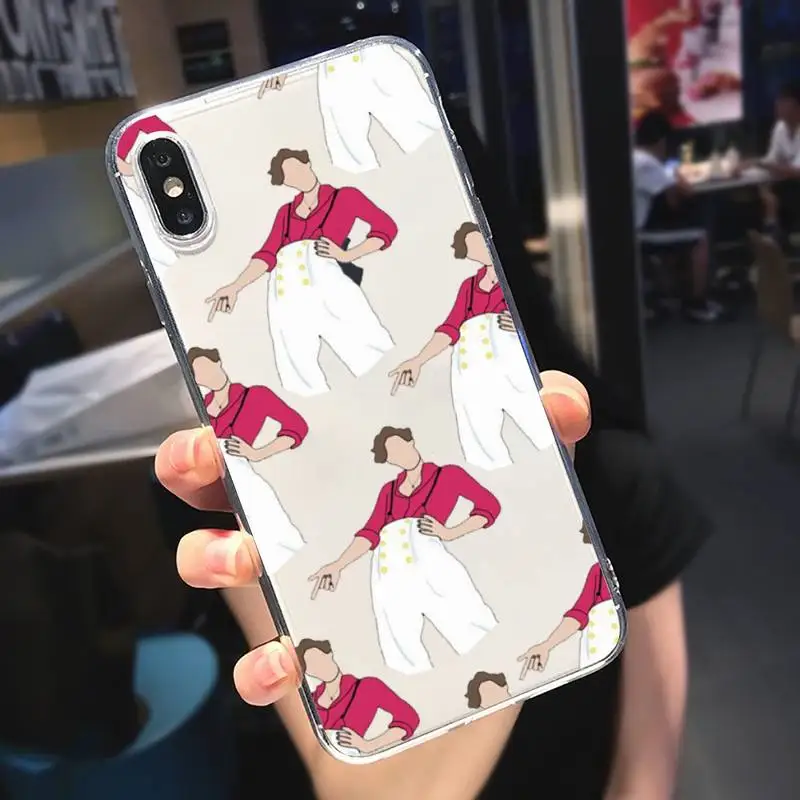

Harry Styles Love On Tour 2020 Fine Line Phone Case Transparent for iPhone 6 7 8 11 12 s mini pro X XS XR MAX Plus