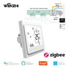 ZigBee 3,0, компрессор для кондиционирования воздуха, термостат, вентилятор, блок, Цифровой температурный кондиционер 220 В, Tuya Smart Life, Alexa, Google Home