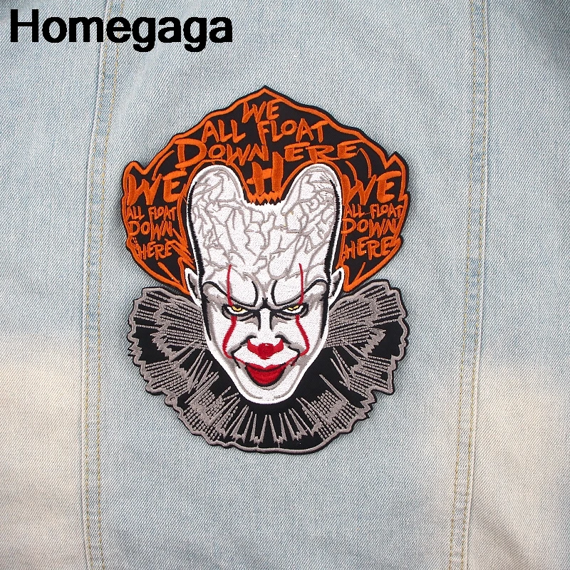 Homegaga Стивен Кинг это куртка большой размер нашивки вышитые железные на аксессуар новое поступление косплей одежда наклейки D2337