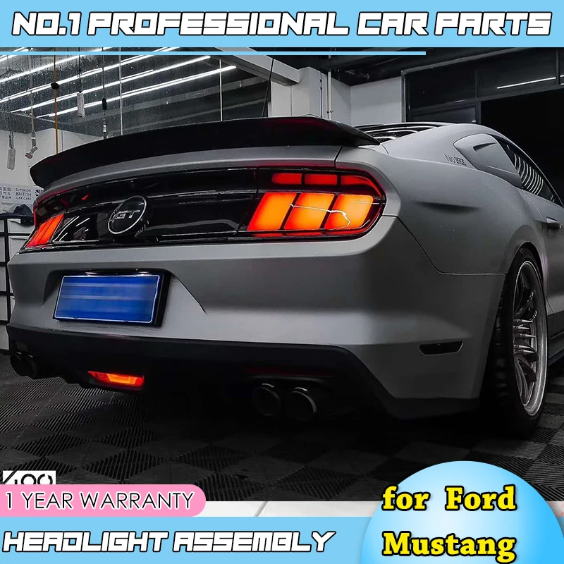 Автомобильные аксессуары 2015 2018 для Ford Mustang хвост светильник s светодиодный фонарь