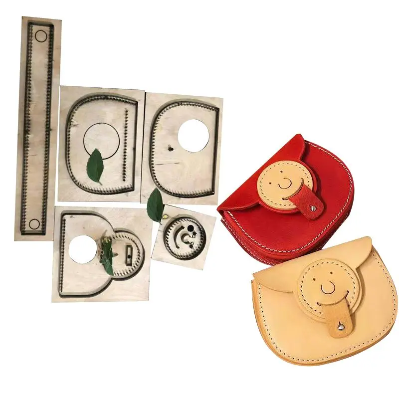 

2021 Wood Mold Cutting Die Package DIY Craft Handmade Japanese Knife Wood Cutter Mold Leather Hand Punch Tool
