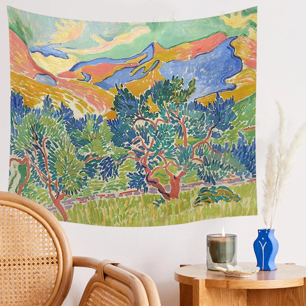 Настенный художественный гобелен Анри матиссе настенный подвесной горный