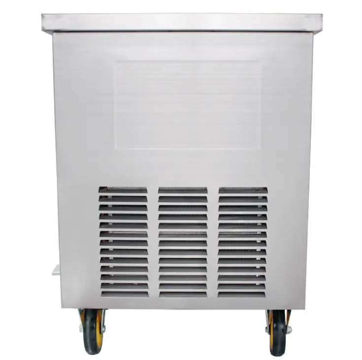 Таиланд стиль ролл из жареного мороженого машина для приготовления | Бытовая