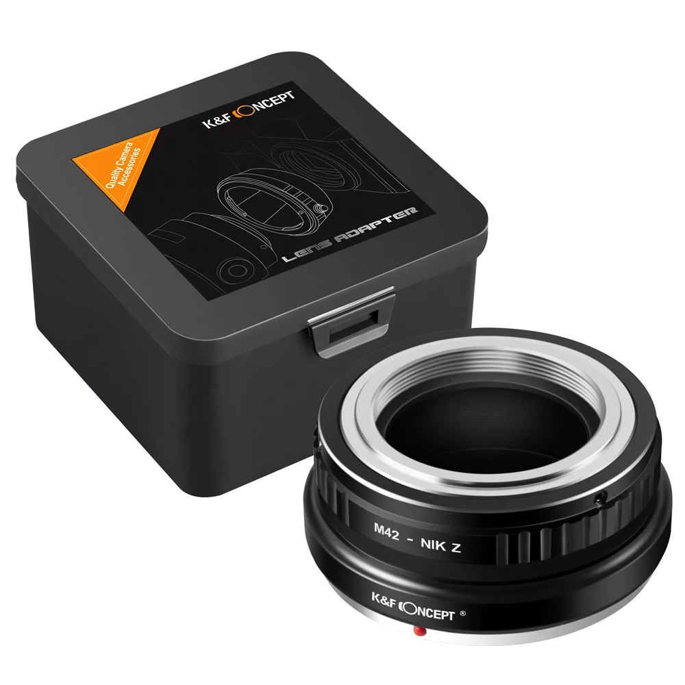 K & F Concept адаптер объектива камеры Minolta M42 винтовое крепление для Nikon Z5 Z6 Z7 Z50 Z6II Z7II