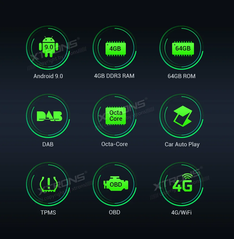 XTRONS PX5 Android 9,0 радио автомобильный dvd-плеер gps OBD для Mercedes Benz E Class W211 E200 E220 E240 E270 E280 2002-2008 CLS W219