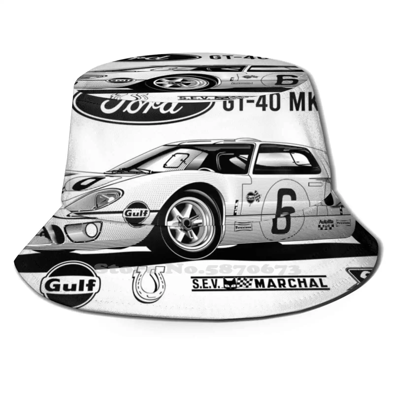 

Copy Of Gt40 Flat Top Breathable Bucket Hats Gt40 Le Mans Winner Shelby Race Car Car American Car American Pride Gt 40