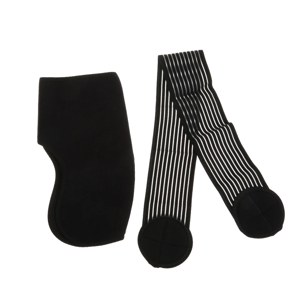 

Stretch Single Shoulder Brace Support Strap Wrap Belt - Black