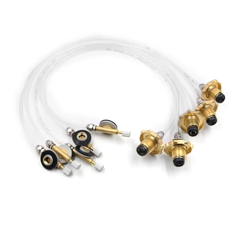 

Outdoor Camping Gas Stove Propane Refill Adapter Gas Flat Cylinder Tank Coupler Adaptor Gas Charging Accessories
