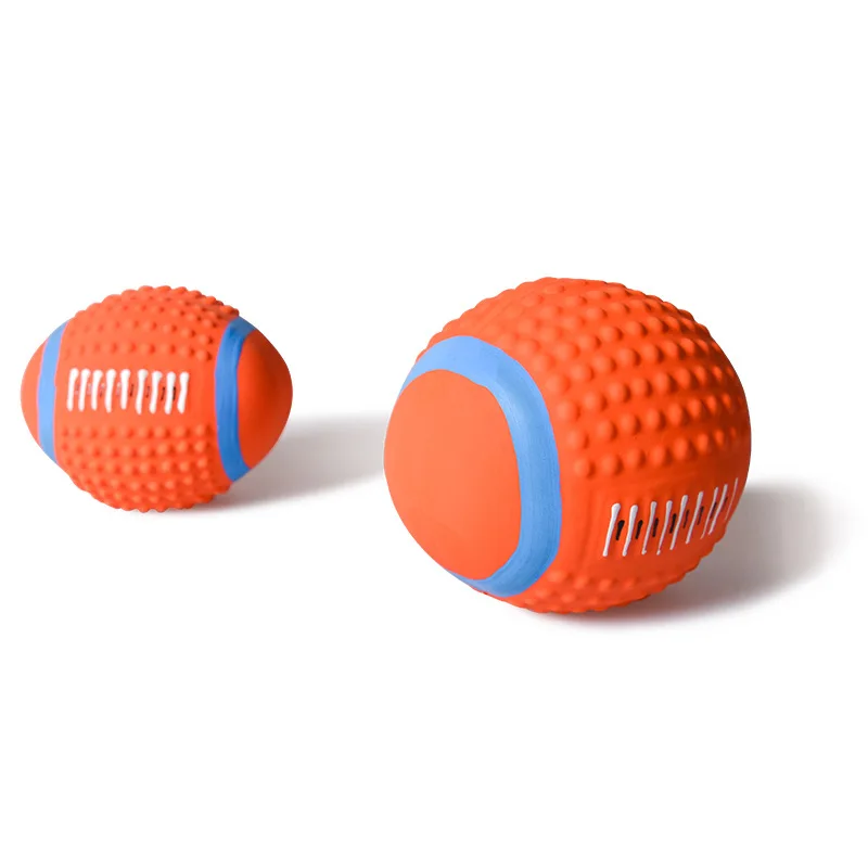 Пищащая собака 1 шт. шариковые Игрушки для маленьких собак резиновая игрушка